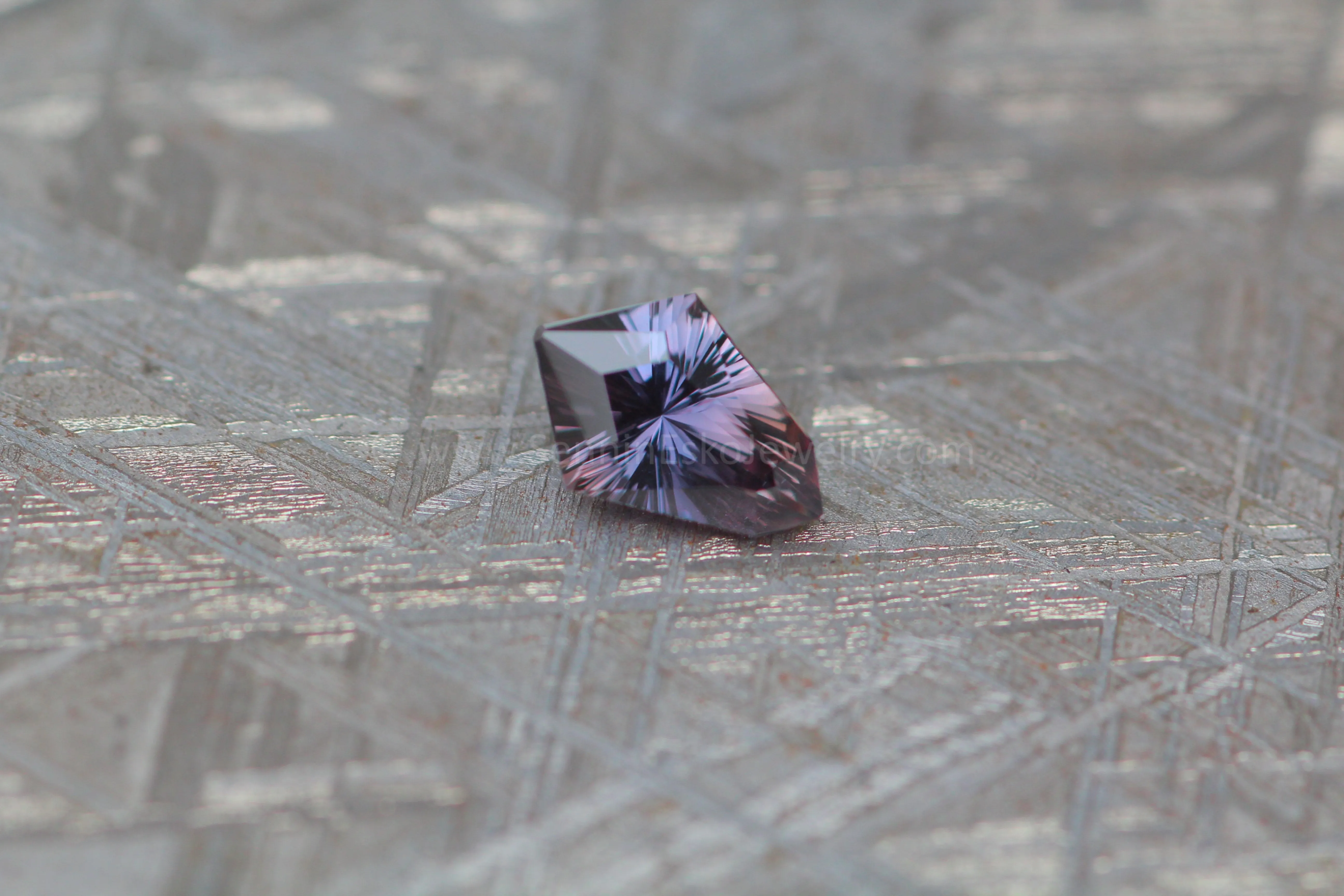 1.42 Carat Color Shifting Purple Sapphire Kite - 8.7x6mm, Fantasy Cut