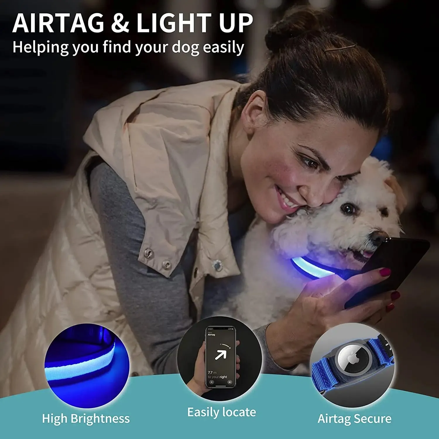 Abound AirTag Dog Collar: The Ultimate Solution for Safe and Stylish Pet Tracking