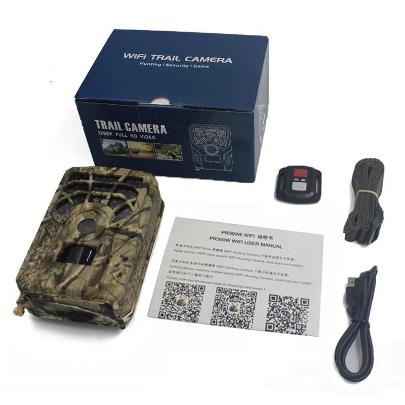 Action Trail Cameras Night Vision