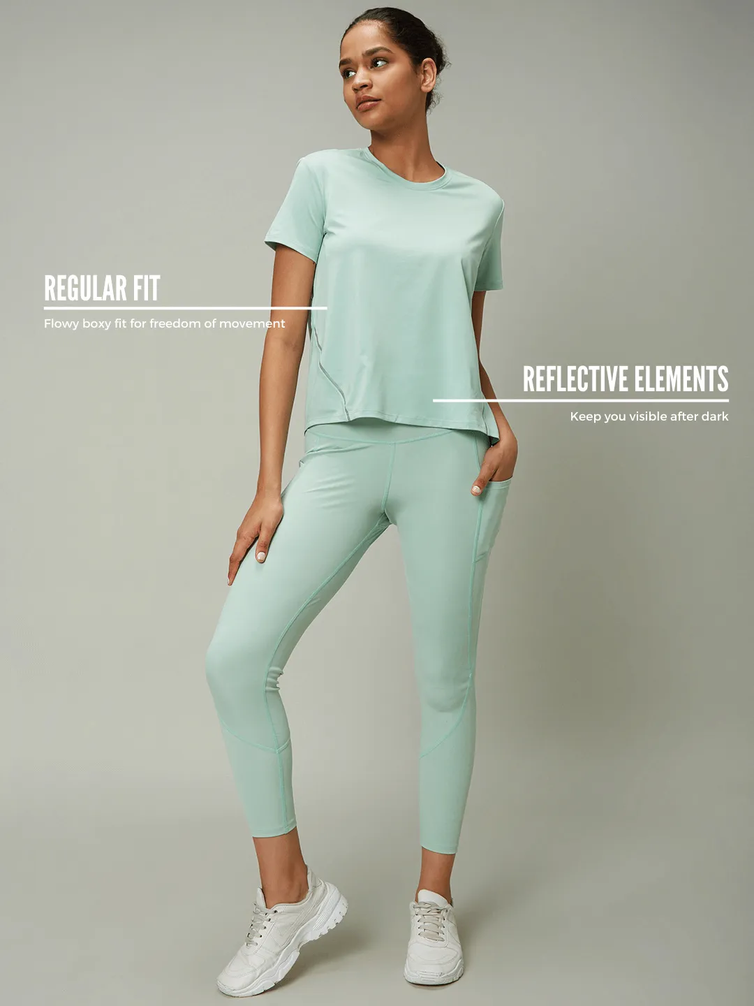 Aero TraqDry Tee Pastel Jade