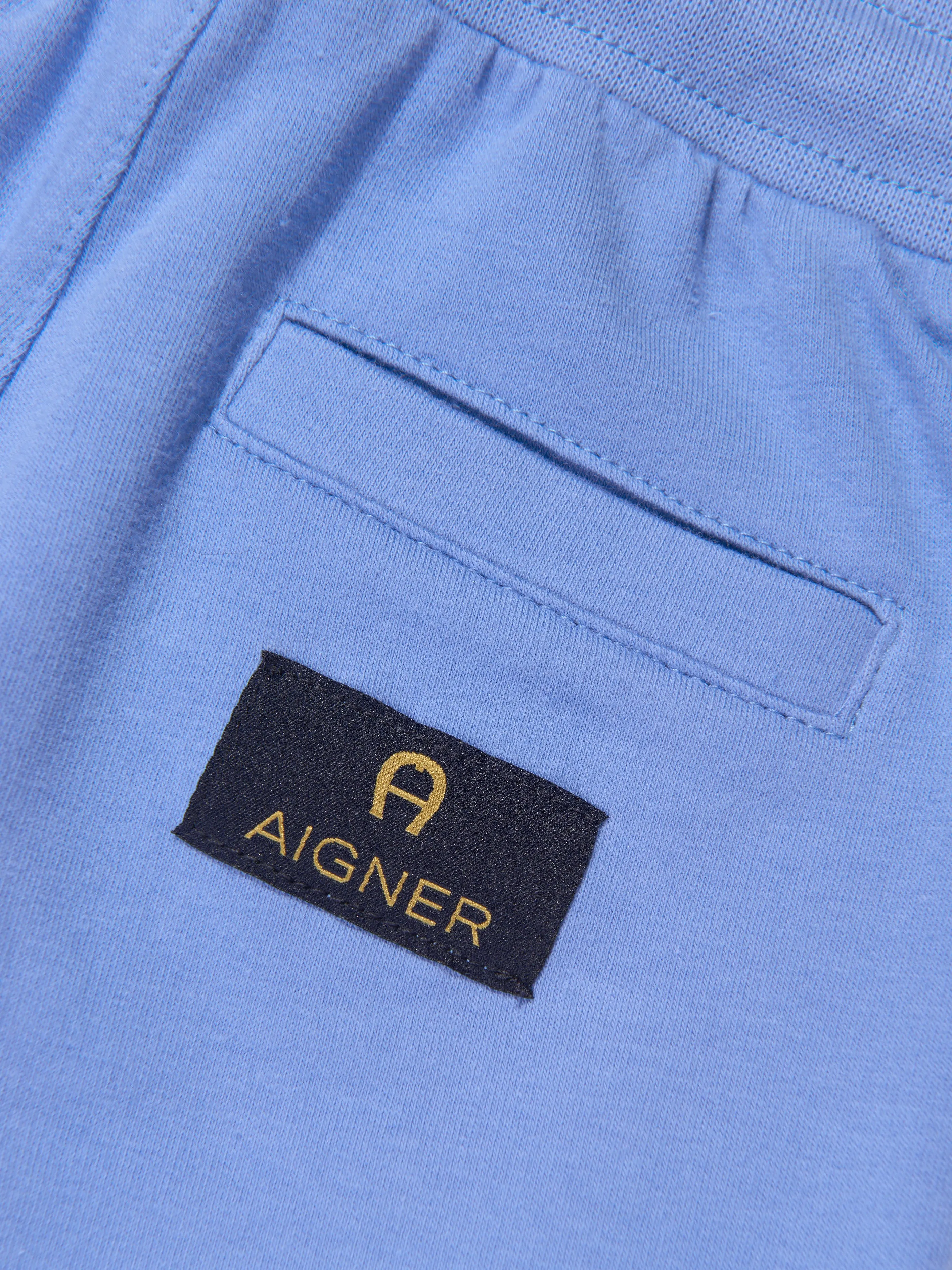 Aigner Baby Boys Logo Shorts in Blue