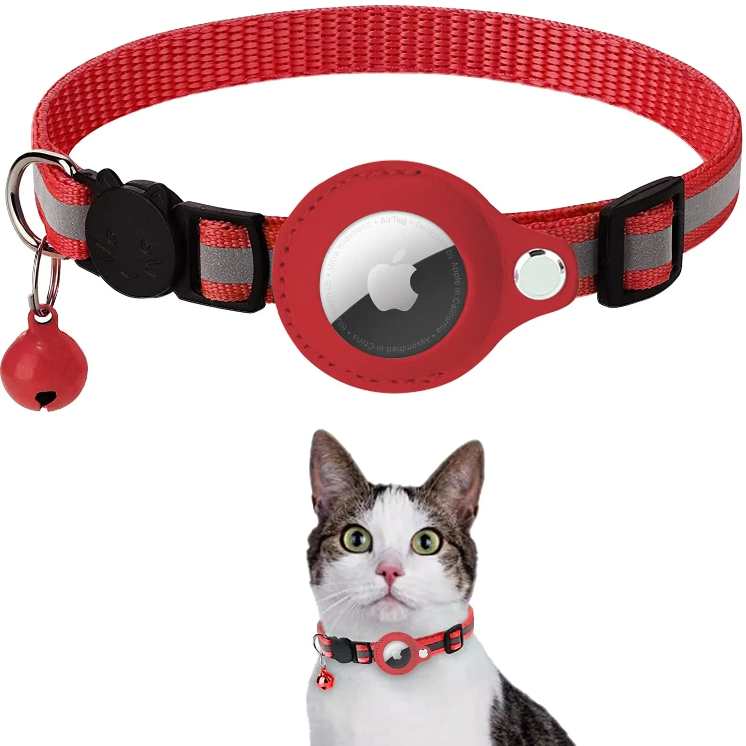 AirTag Cat Tracking Collar - GPS Finder & Anti-Lost