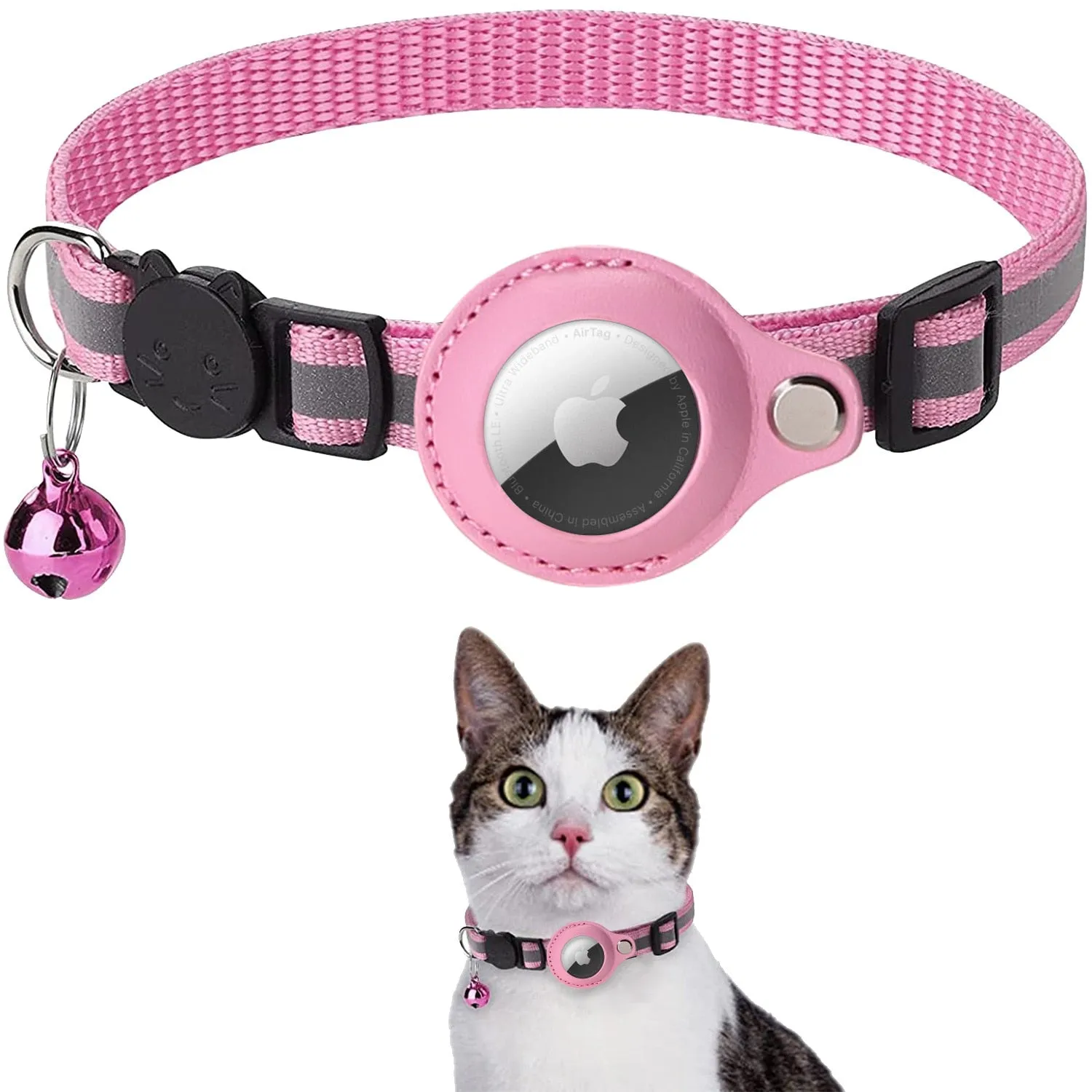 AirTag Cat Tracking Collar - GPS Finder & Anti-Lost