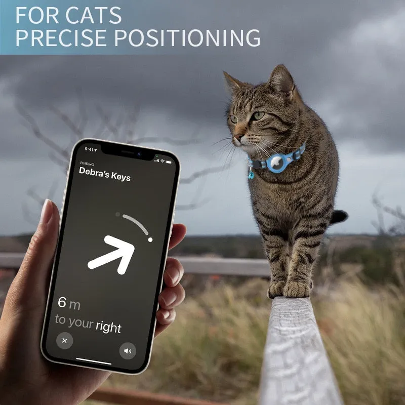 AirTag Cat Tracking Collar - GPS Finder & Anti-Lost