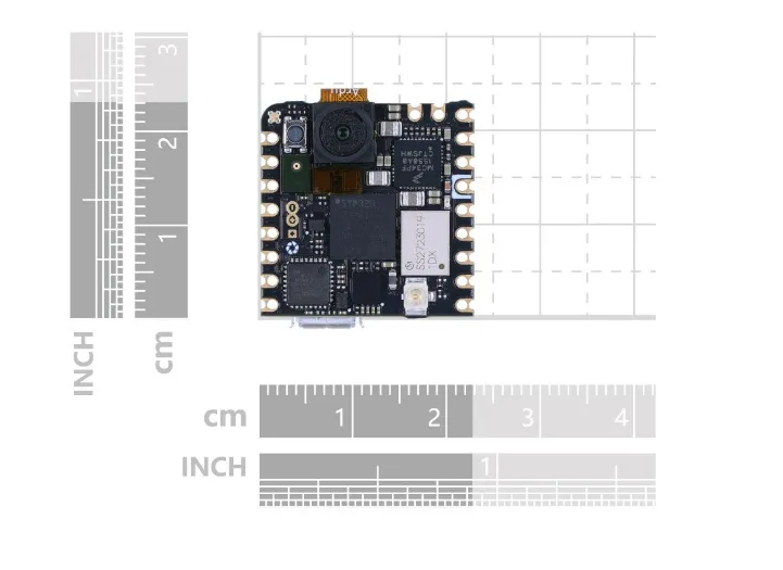 Arduino Nicla Vision - Dual Arm® Cortex® M7/M4, NXP SE050C2 Crypto chip