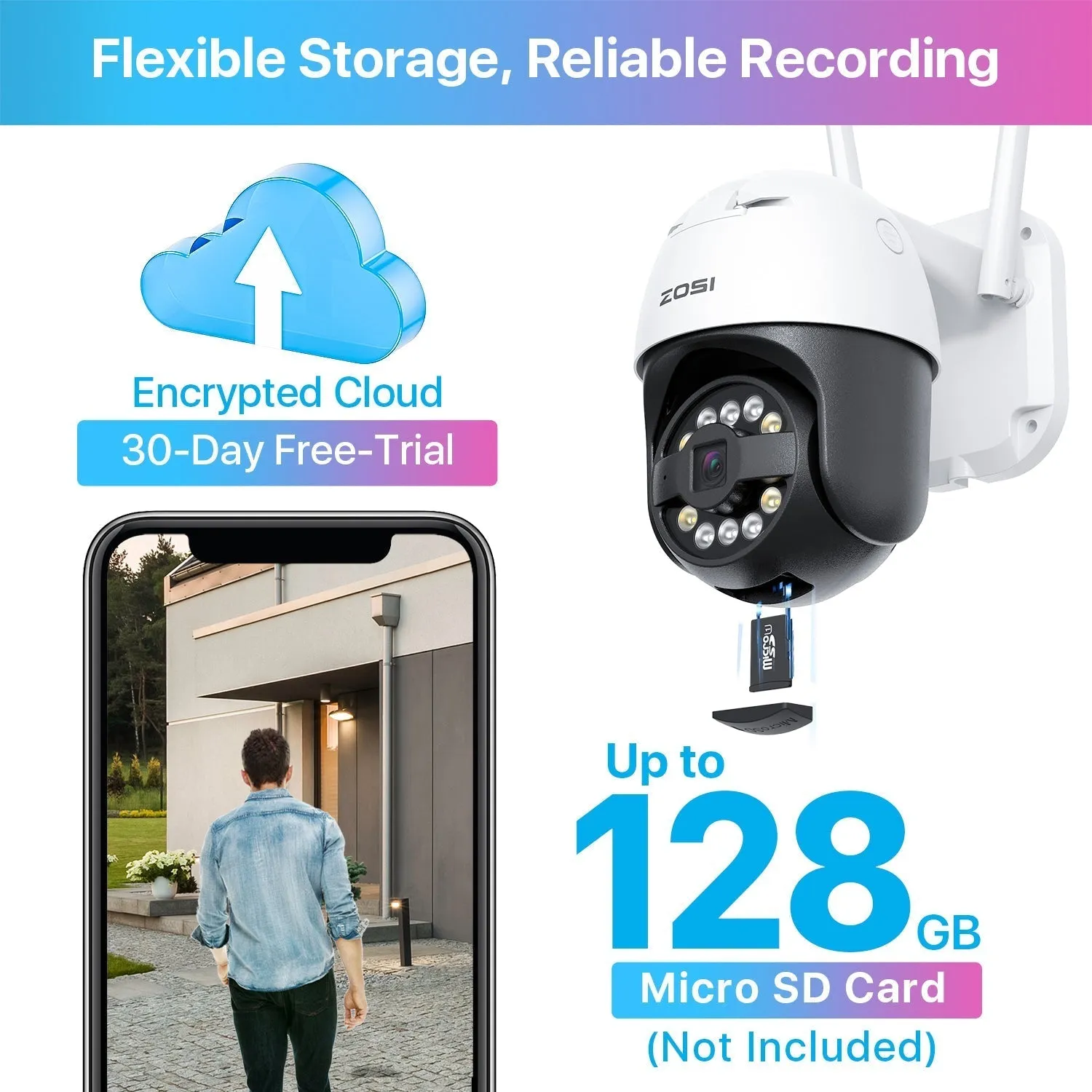 C296 5MP WiFi Outdoor Camera   C518 3MP WiFi Indoor Camera