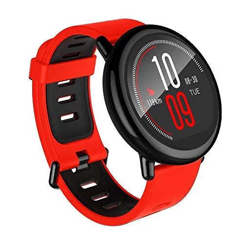 (CERTIFIED REFURBISHED) Amazfit Pace A1612 Multisport Smartwatch (Red)