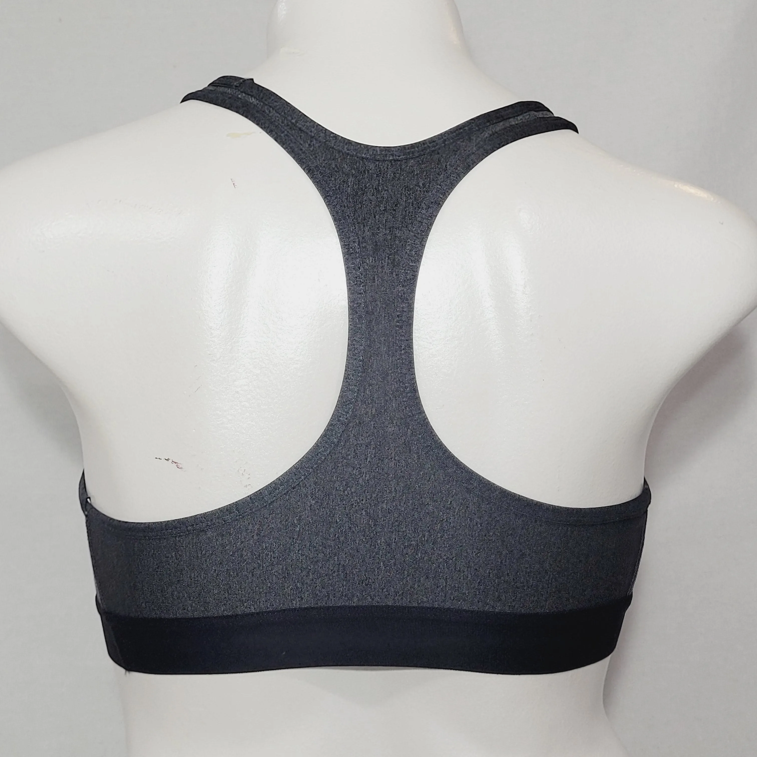 Champion 6715 Absolute Workout II Wire Free Sports Bra MEDIUM Granite Heat Gray