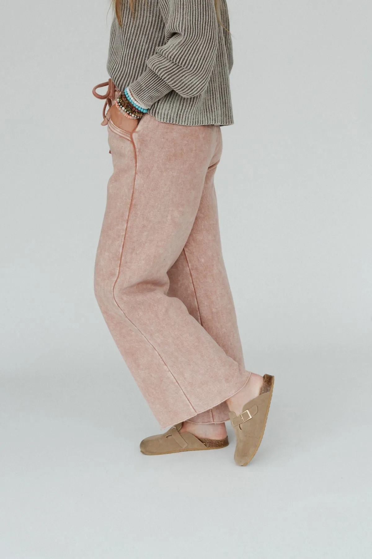 Cozy Cloud Lounge Pants - Rust