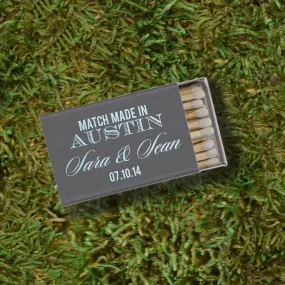 Custom Location Wedding Matches