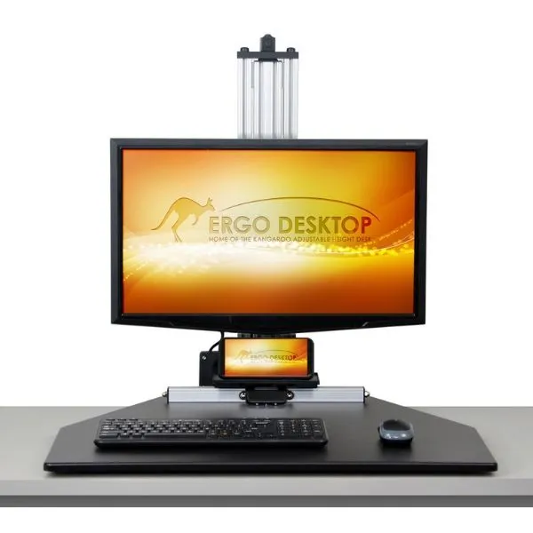 Ergo Desktop Electric Kangaroo Pro Standing Desk Converter