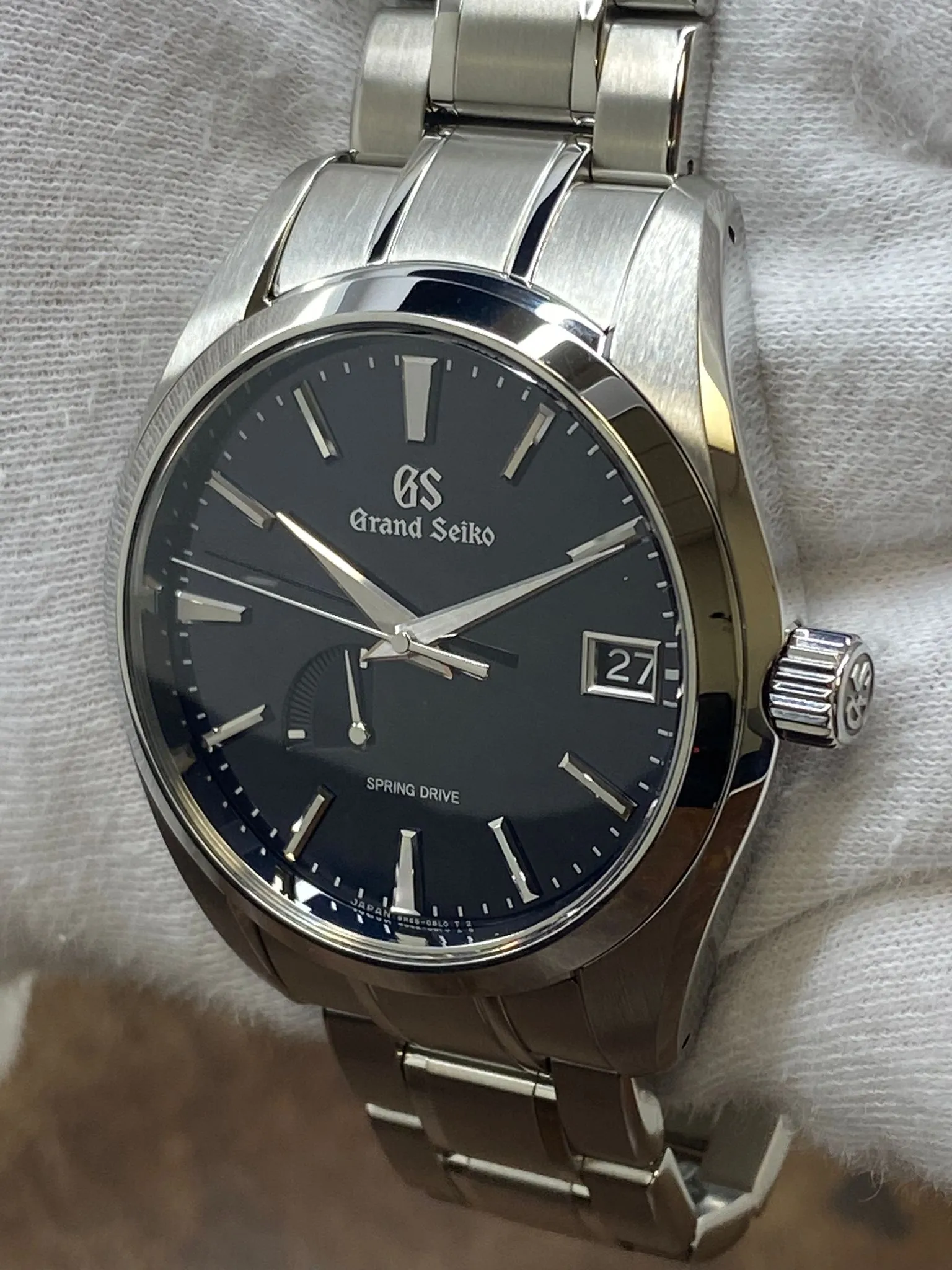 Grand Seiko Heritage Collection SBGA469 Blue Dial Spring Drive Men's Watch