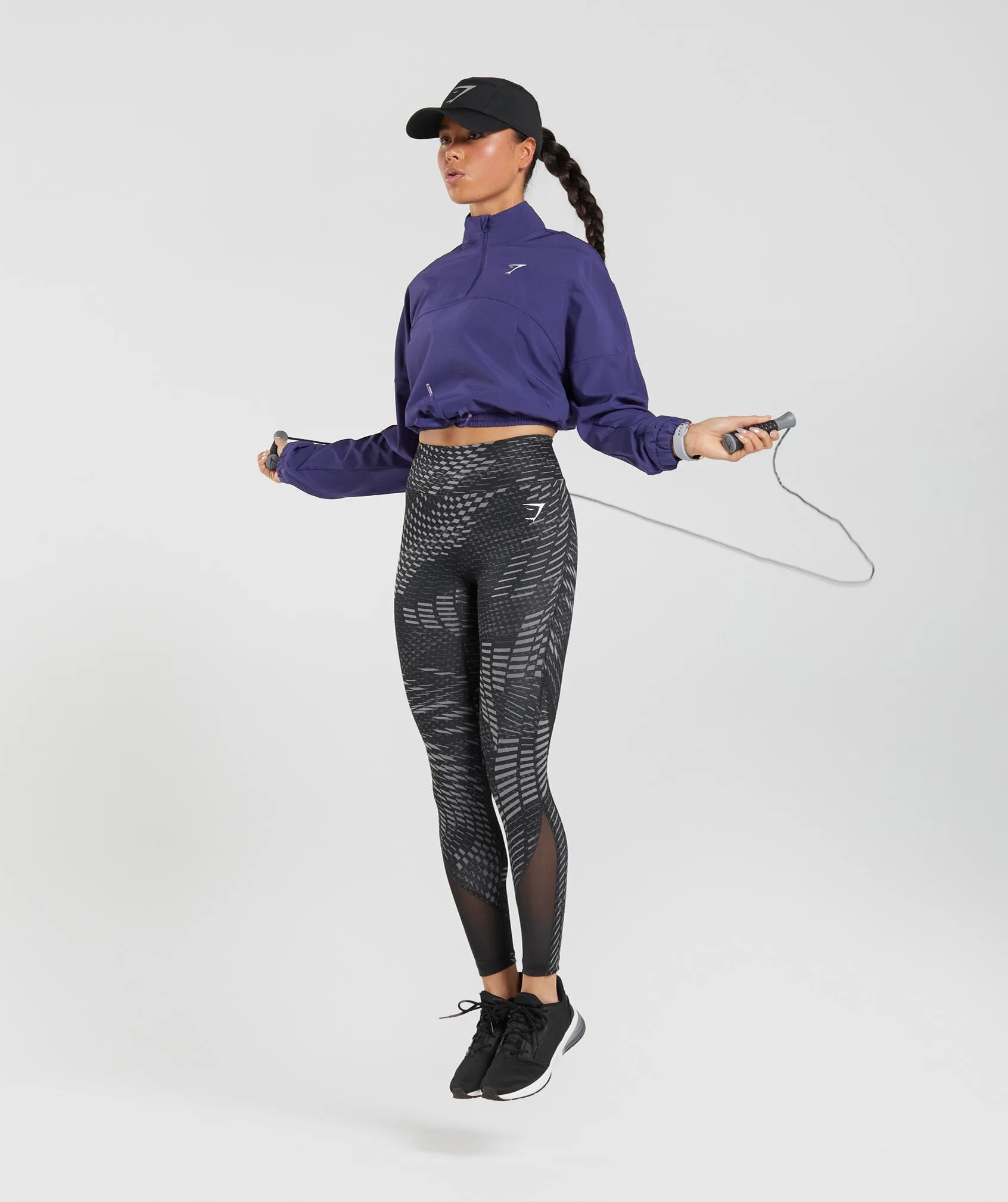 Gymshark Sport Windbreaker - Neptune Purple