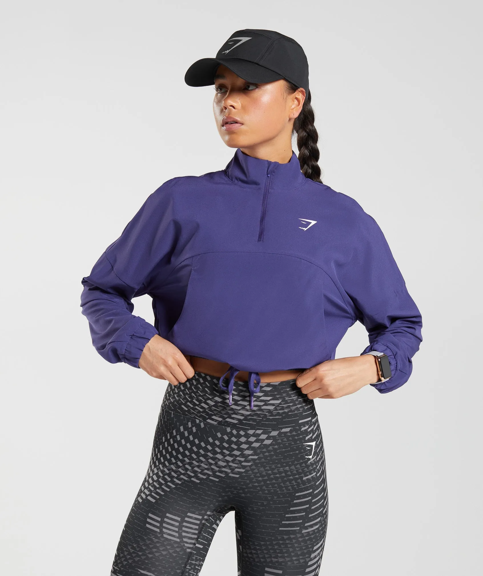 Gymshark Sport Windbreaker - Neptune Purple