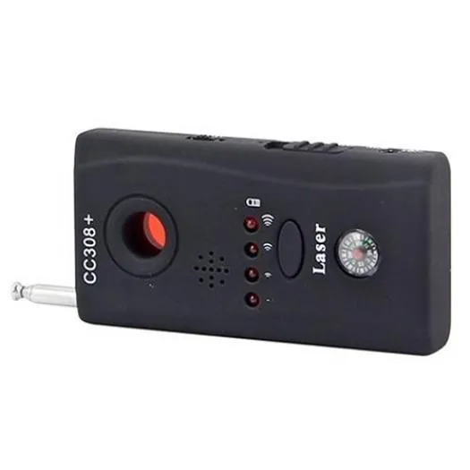 Hidden Camera GSM Audio Bug Detector Anti Spy Finder GPS Signal Lens RF Tracker