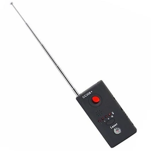 Hidden Camera GSM Audio Bug Detector Anti Spy Finder GPS Signal Lens RF Tracker