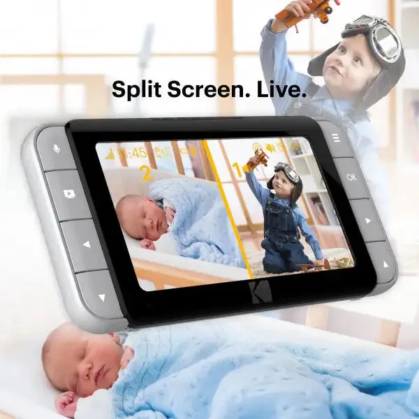 Kodak Cherish Baby Monitor - C525P (Video-Only, Non-Wi-Fi App Connected)