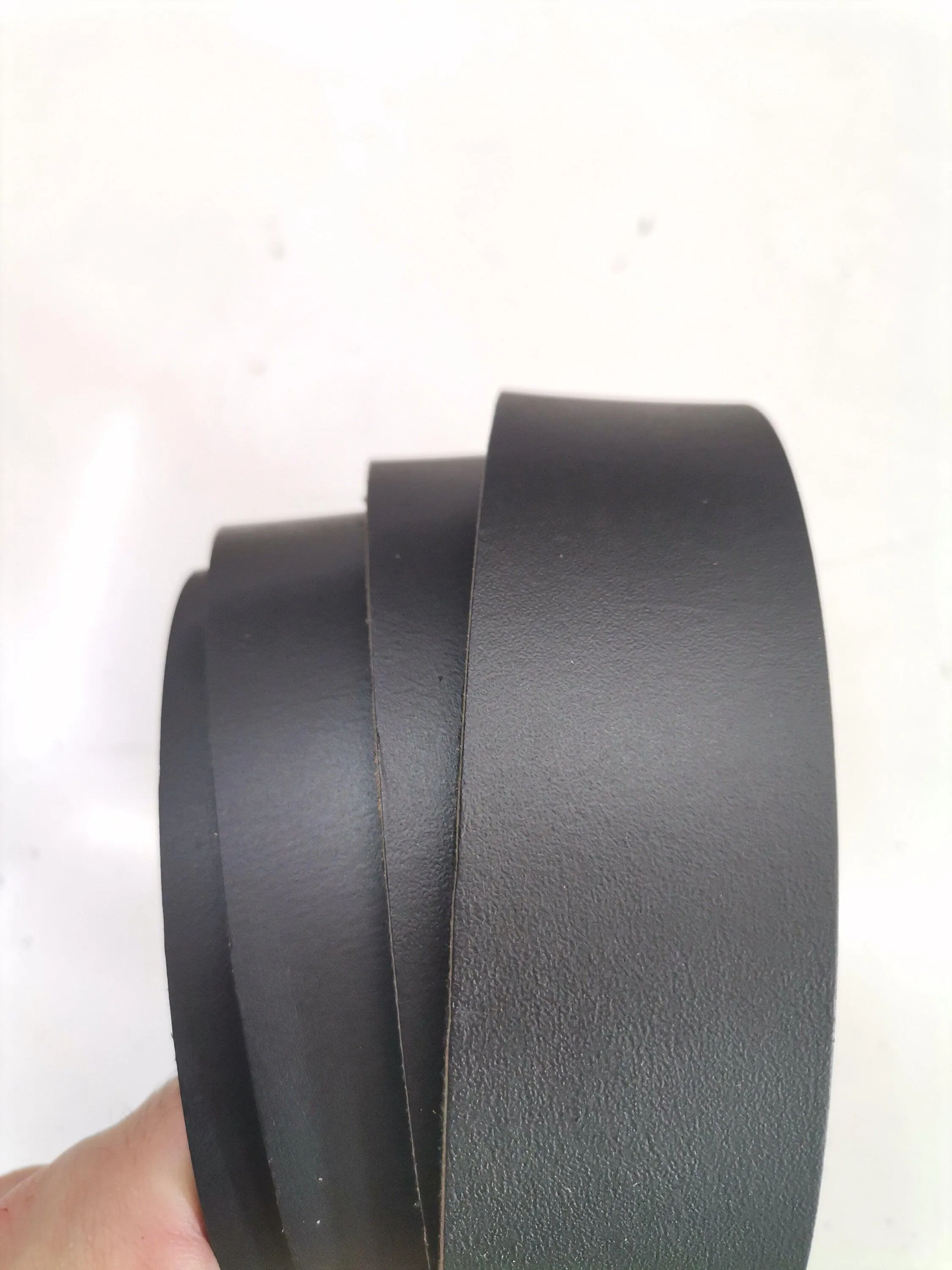 Leather straps for belts, Genuine leather straps for crafts, thickness 5,0mm(13 oz) length 130cm(51 inches)