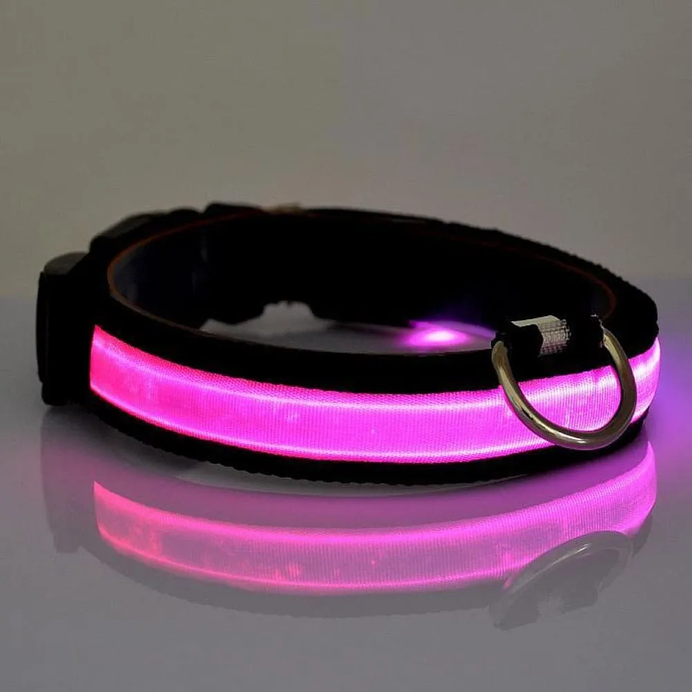 LED Dog Collar - Dog Walking Safe Collars for Pets