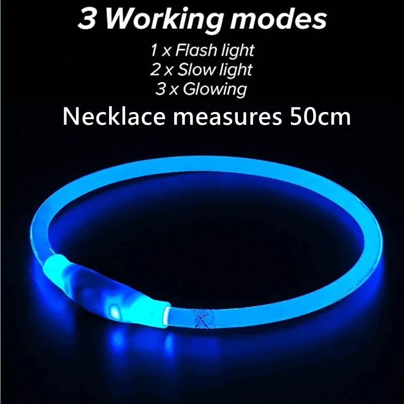 LED Waterproof Dog Collars