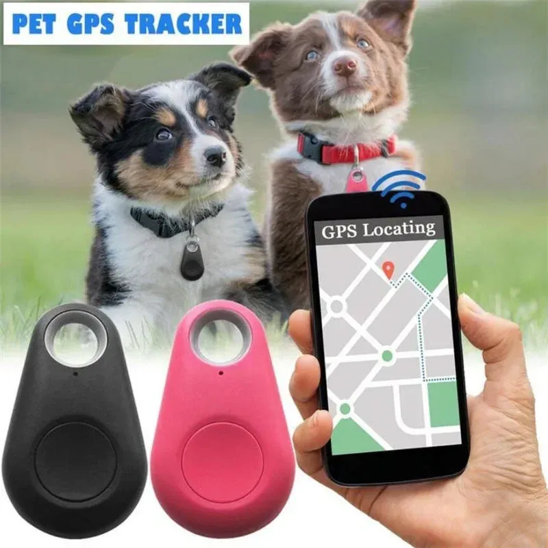 Mini Bluetooth GPS Tracker for Pets, Kids, Bags, and Wallets.