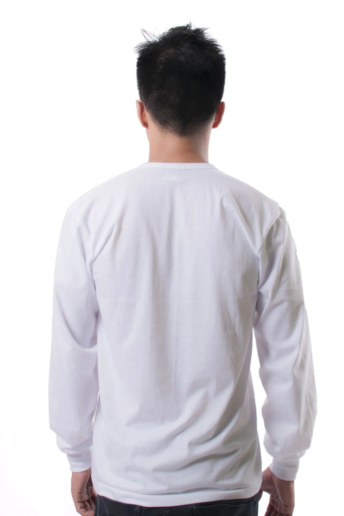 MUL1 - Camisa de Chino - Long-Sleeve - White