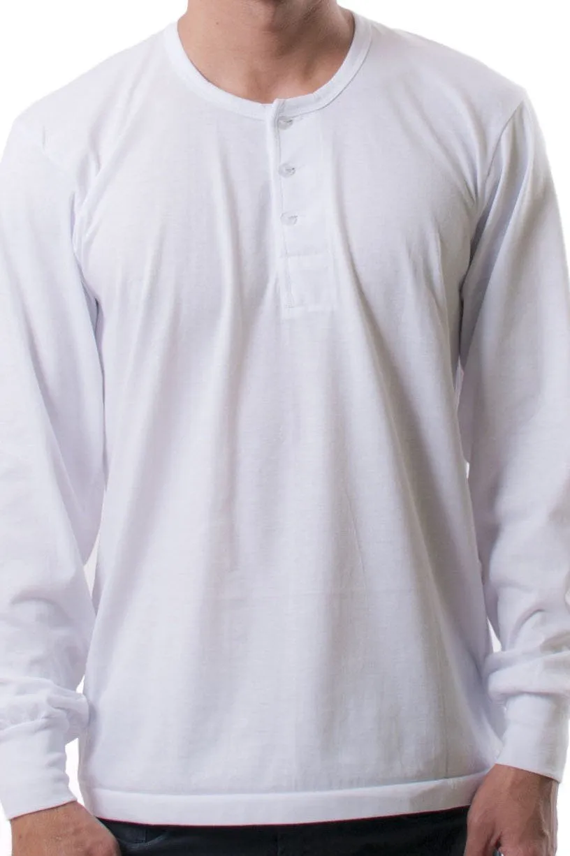 MUL1 - Camisa de Chino - Long-Sleeve - White