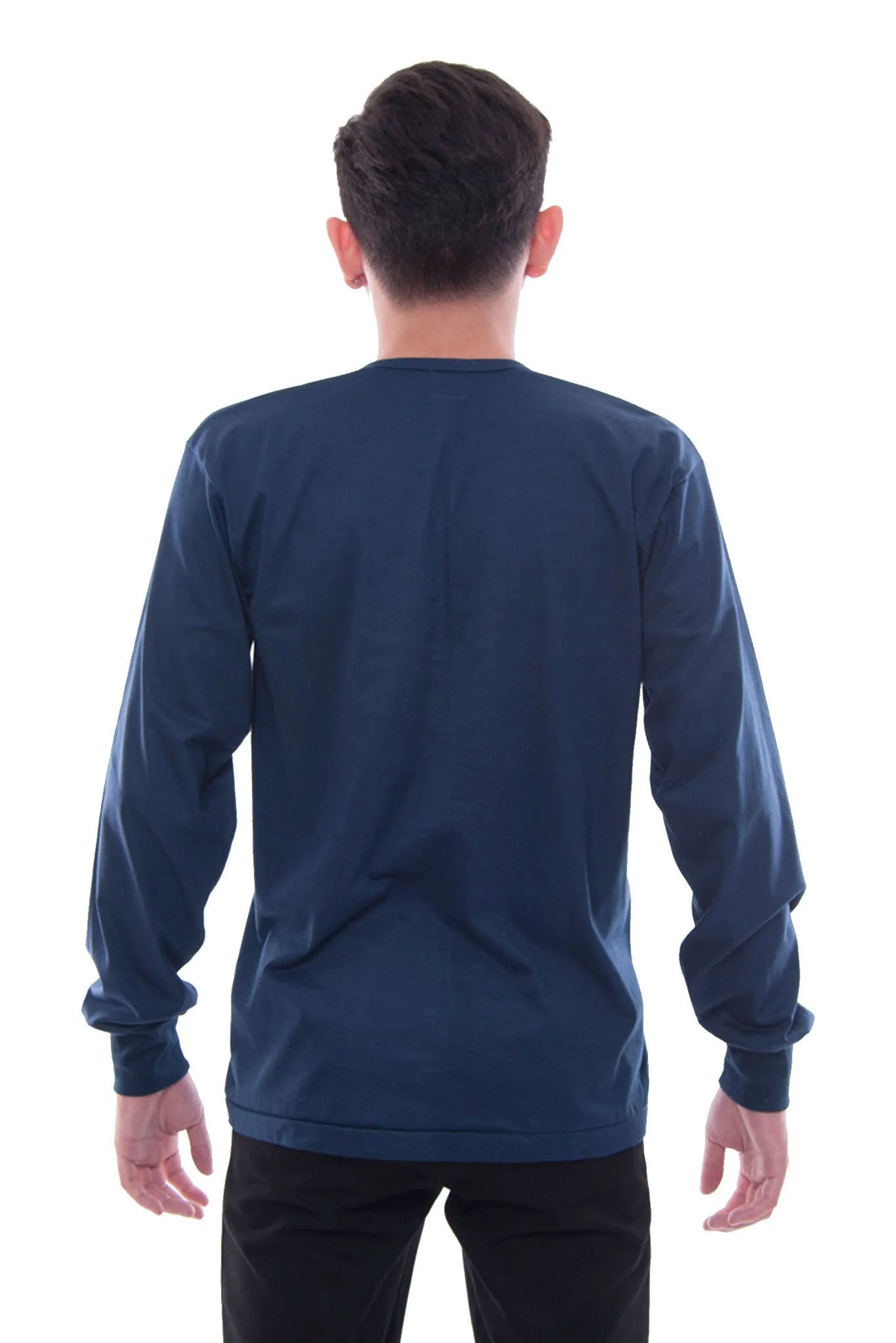 MUL6 - Camisa de Chino - Long-Sleeve - Navy Blue