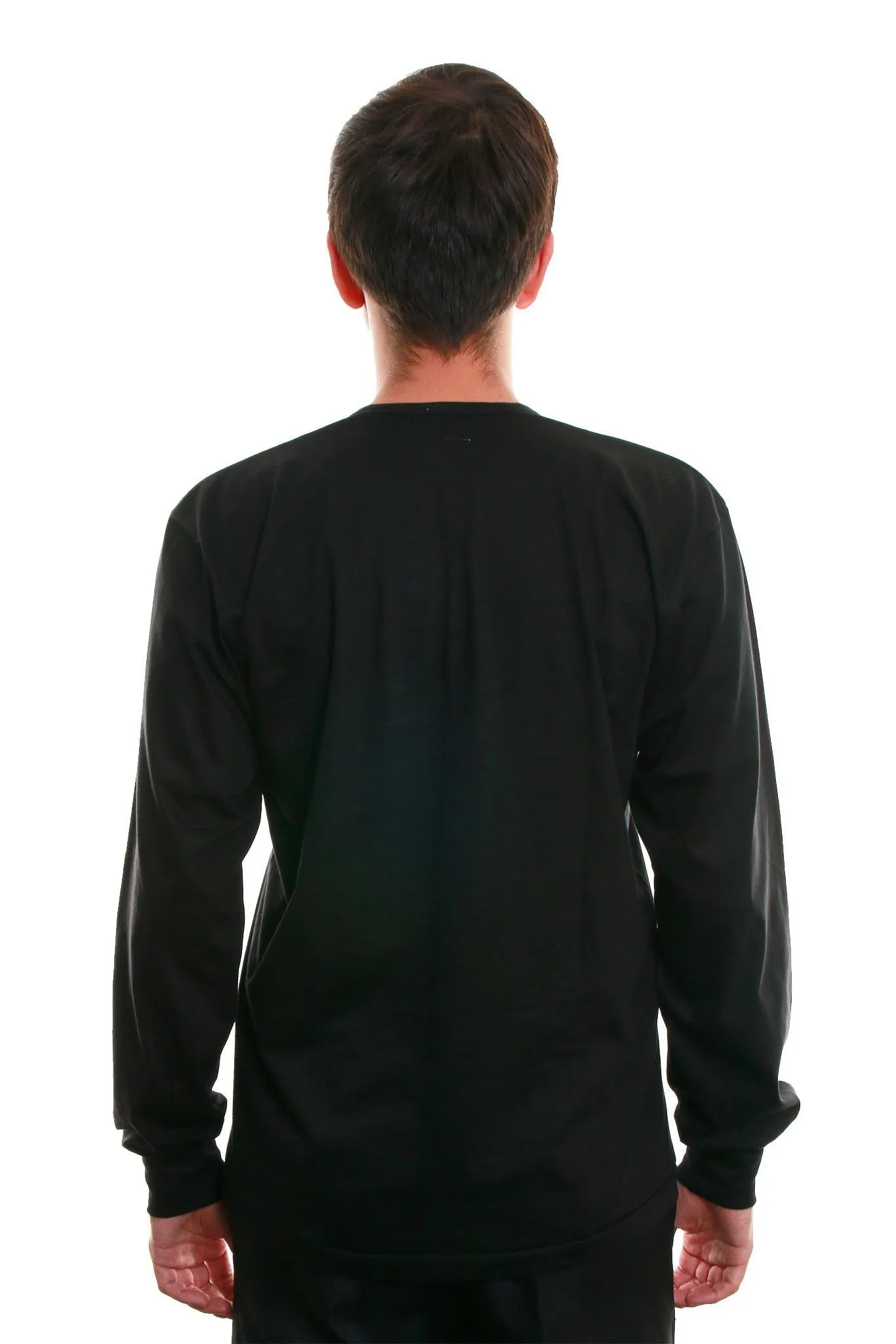 MUL8 - Camisa de Chino - Long-Sleeve - Black