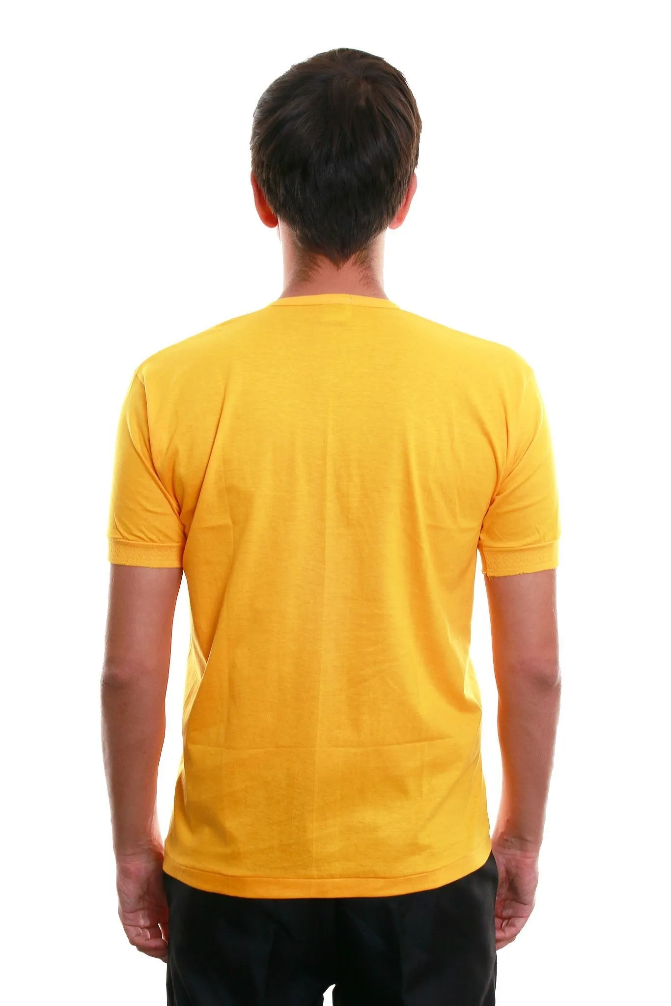 MUS5 - Camisa de Chino - Short-Sleeve - Yellow Gold