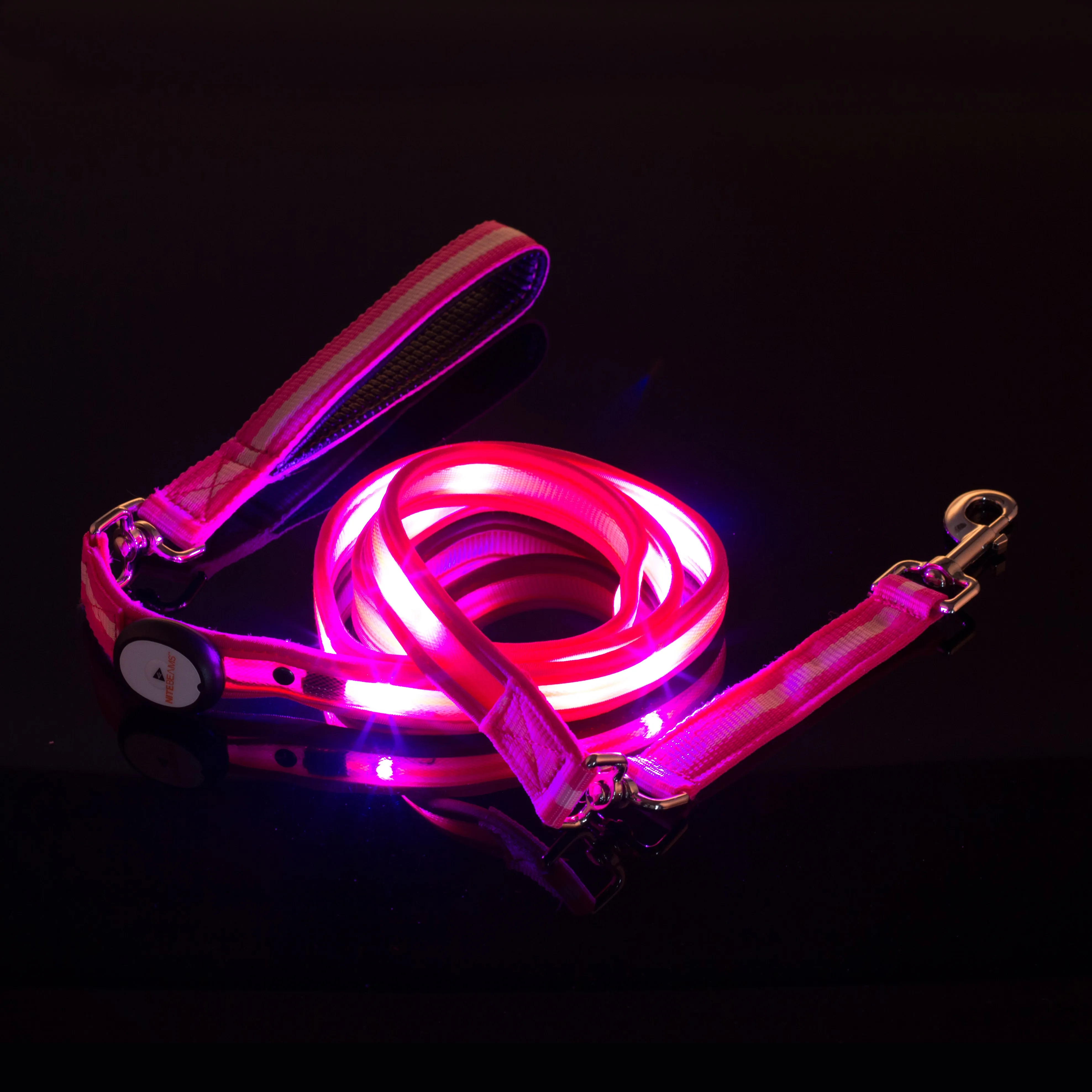 Nite Beams LED Lighted Dog Leash