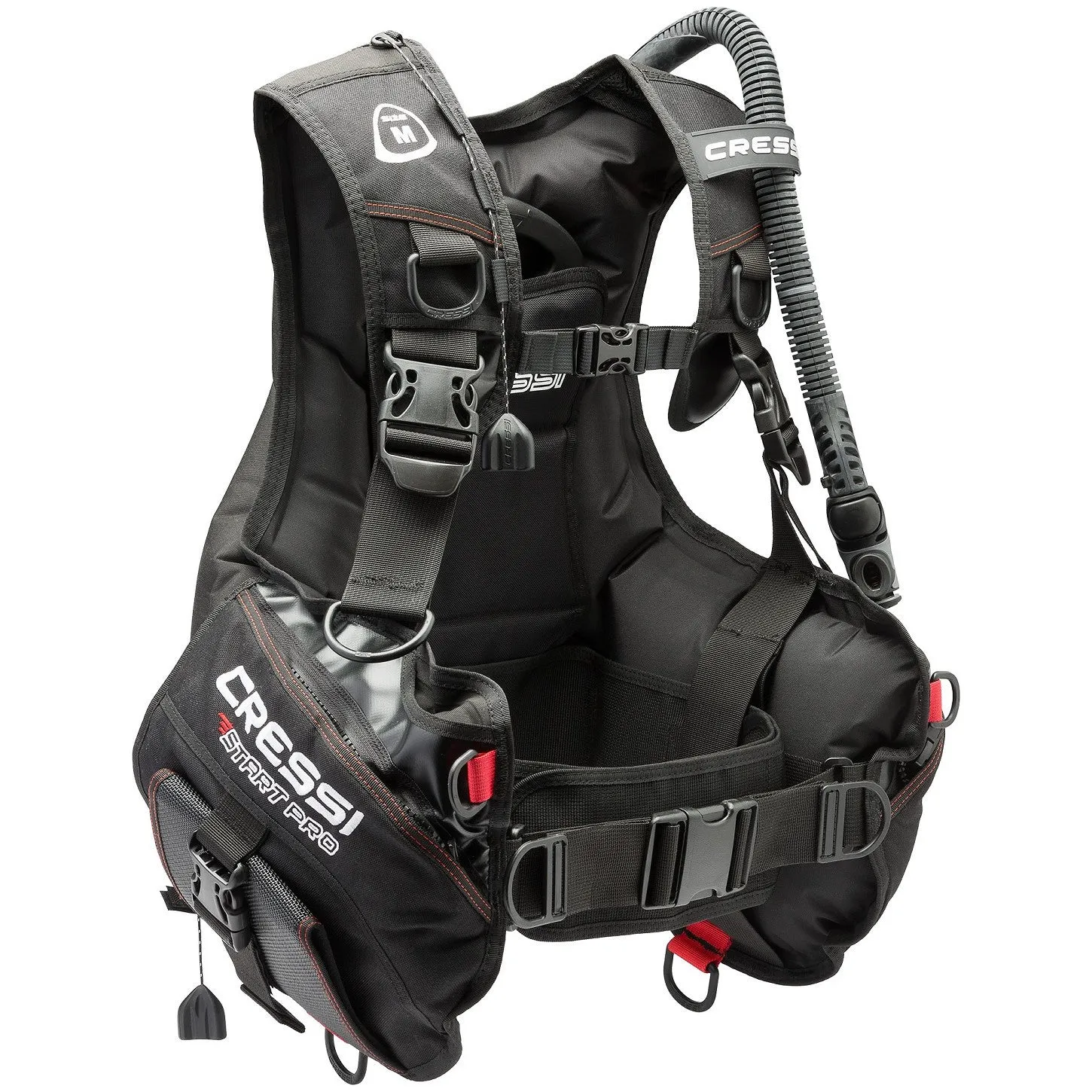 Open Box Cressi Start Pro Scuba Diving BCD, Size: Medium