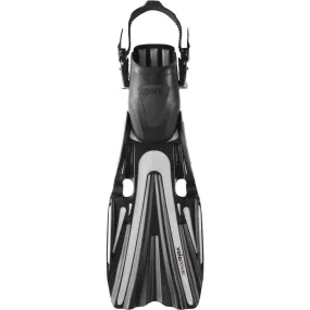 Open Box Mares Volo Power Open Heel Scuba Fins - Silver - XLarge