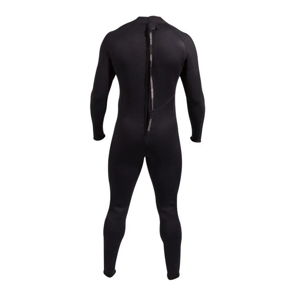 Open Box NeoSport 5mm Men’s Neoprene Backzip Jumpsuits-Black-Small