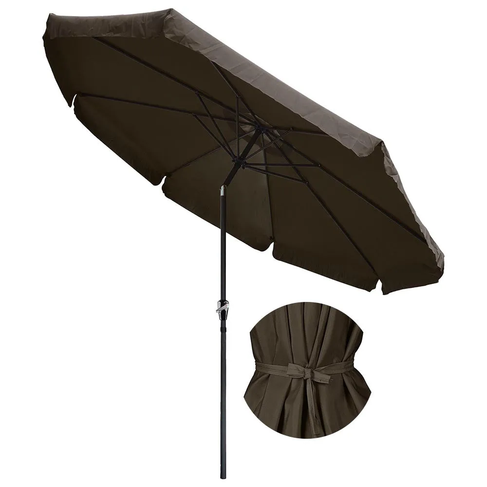 Patio Umbrella Tilt Metal 10ft 8-Rib