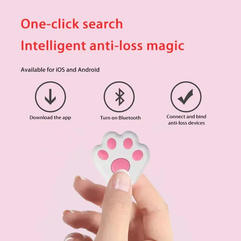 Paw-Shaped GPS Tracker