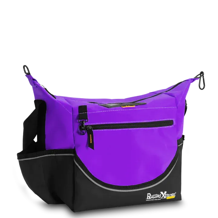 Rugged Extreme - RX05L106PVCPU Insulated Crib bag 15l - Purple - Green