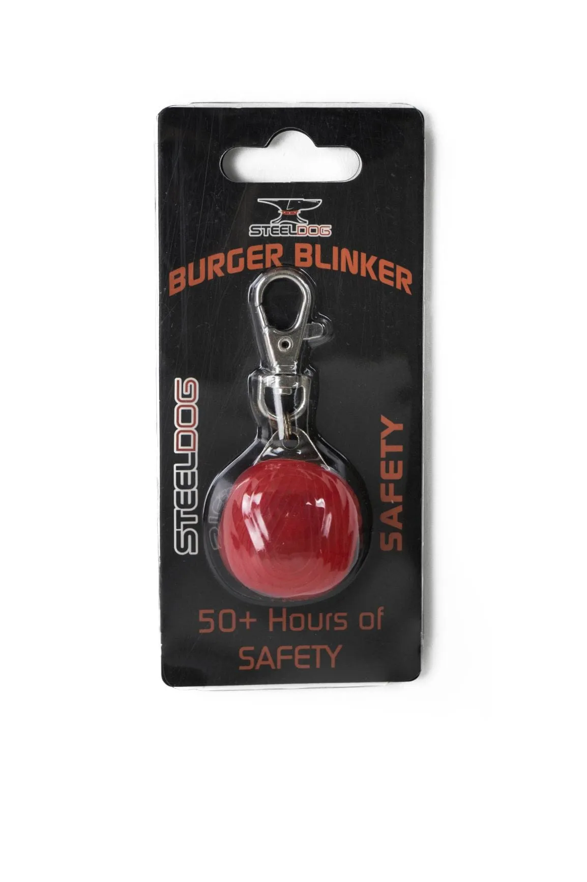 Safety LED Red Light Up Blinker to Hook On Collar, Harness, Coat *