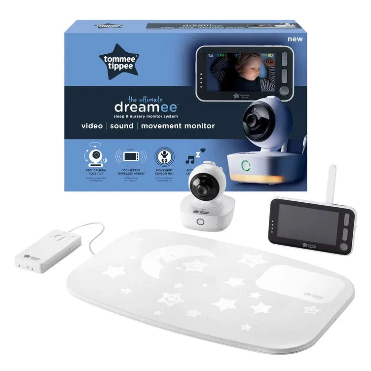 Tommee Tippee Ultimate Dreamee Sleep & Nursery Baby Monitor System