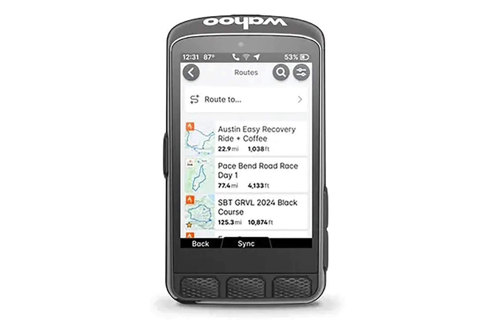 Wahoo ELEMNT ACE GPS Bike Computer