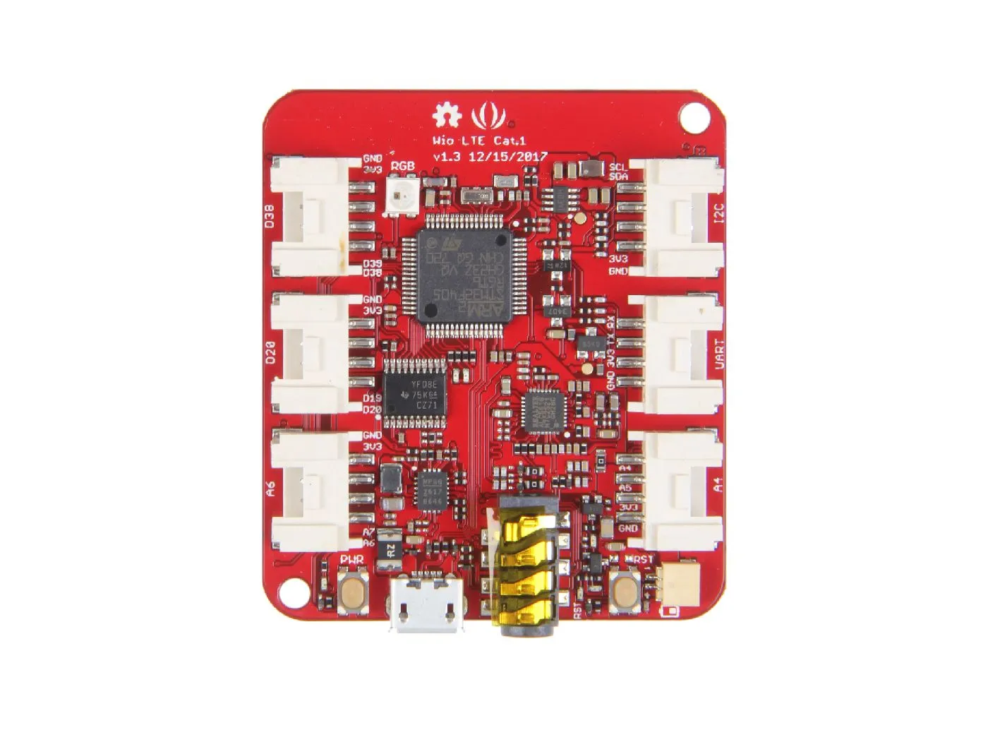 Wio LTE AU Version v1.3- 4G, Cat.1, GNSS, Espruino Compatible